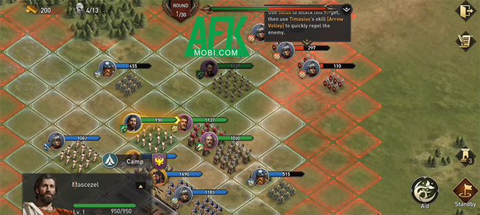 Grand War 4: Medieval Strategy game chiến thuật điều binh, khiển tướng lấy bối cảnh Trung Cổ 1