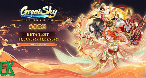 Trải nghiệm phiên bản Beta như là tiền Alpha Test của Great Sky: Đại Thiên Thế Giới afkmobi greatskydaithienthegioi 1jpg