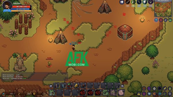 Grind Hero Mobile game MMORPG 2D đa nền tảng mang đậm chất cày cuốc cổ điển afkmobi grindhero 1jpg