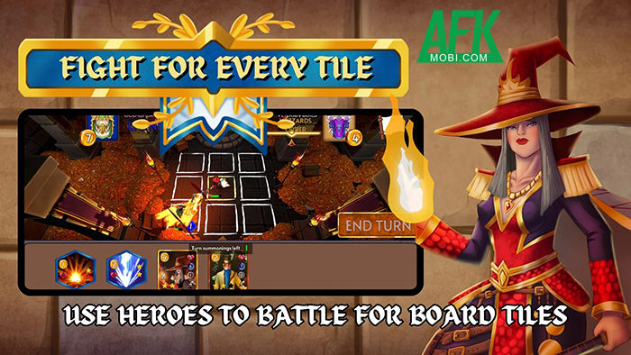 Kiểm soát bàn cờ để giành chiến thắng trong game chiến thuật Guild Adventures: BATTLES 2