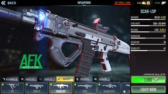 Sử dung khả năng thiện xạ của bạn để triệt hạ các kẻ thù trong game Gunfire Ops - War Shooter 4