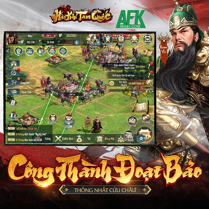 Game mô phỏng chiến thuật Hào Khí Tam Quốc - Migame chuẩn bị ra mắt làng game Việt 5 Game mô phỏng chiến thuật Hào Khí Tam Quốc - Migame chuẩn bị ra mắt làng game Việt 5