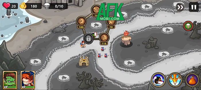 Heroes of Darkness - TD game phòng thủ với chủ đề mang đậm chất gothic 1