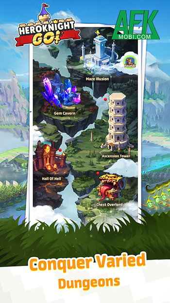 Mở rương để phát triển nhân vật anh hùng của bạn trong game nhập vai Heroknight Go! 4 Mở rương để phát triển nhân vật anh hùng của bạn trong game nhập vai Heroknight Go! 4