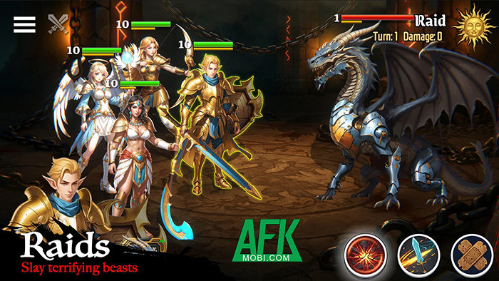 Tập hợp các anh hùng chiến đấu cho sự cân bằng của thế giới tại Hero Legends 2: Dragonhunters 2