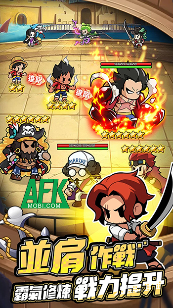 Hero Pirate game tổ đội phiêu lưu lấy chủ đề One Piece có đồ họa hoạt hình ngộ nghĩnh 2 Hero Pirate game tổ đội phiêu lưu lấy chủ đề One Piece có đồ họa hoạt hình ngộ nghĩnh 2