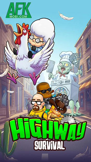 Phòng thủ trước bọn xác sống trên đường cao tốc trong game Highway Survival 0