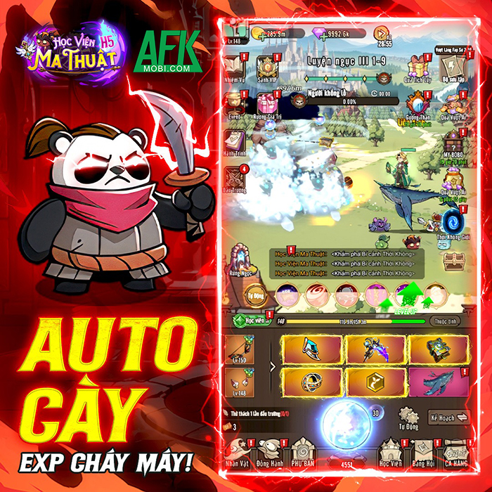 Game nhập vai nhàn rỗi Học Viện Ma Thuật H5 cập bến thị trường Việt Nam 0