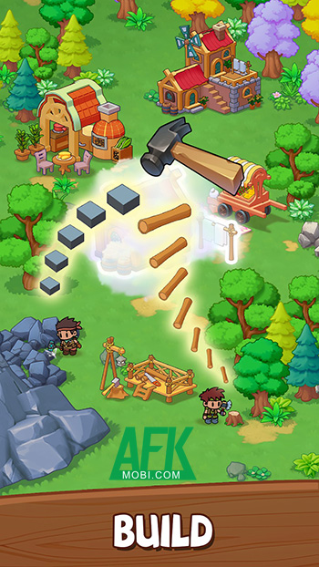 Bắt đầu hành trình xây dựng lại quê hương của mình tại game Homeland Adventure 2