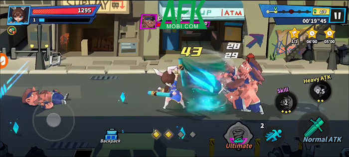 Vào vai cô nàng thỏ bậc thầy võ thuật trong game hành động Hood Legend 1