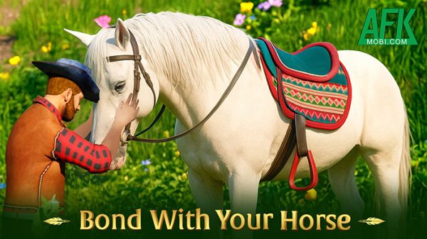 Horse World Ride game mô phỏng cho bạn trở thành người huấn luyện ngựa afkmobi horseworldride 1jpg