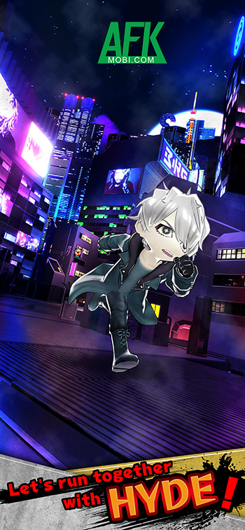 HYDE RUN game chạy parkour vượt chướng ngại vật lấy chủ đề từ nghệ sĩ rock Nhật Bản HYDE 1