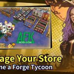 Idle Blacksmith Shop mời game thủ quản lý tiệm rèn trong bối cảnh thế giới hậu tận thế afkmobi idleblacksmithshop 1jpg