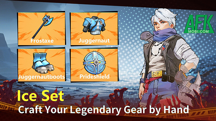 Idle Blacksmith Shop mời game thủ quản lý tiệm rèn trong bối cảnh thế giới hậu tận thế 1