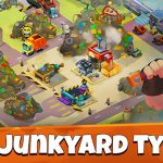 Idle Junkyard Tycoon: Be Rich! cho bạn kinh doanh qua việc quản lý cơ sở tái chế phế liệu afkmobi idlejunkyardtycoon 1jpg