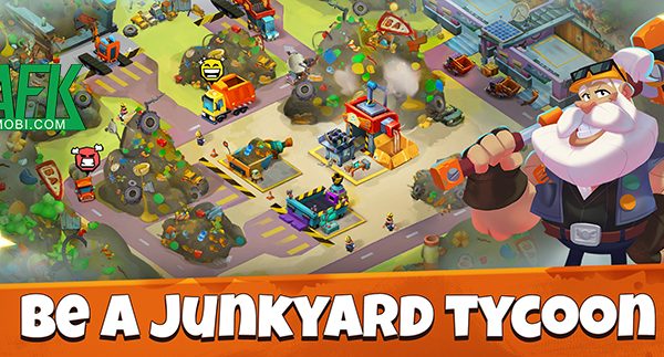 Idle Junkyard Tycoon: Be Rich! cho bạn kinh doanh qua việc quản lý cơ sở tái chế phế liệu 42 Idle Junkyard Tycoon: Be Rich! cho bạn kinh doanh qua việc quản lý cơ sở tái chế phế liệu afkmobi idlejunkyardtycoon 1jpg