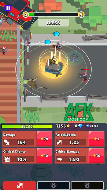 Phòng thủ trước bọn xác sống một cách nhàn rỗi trong trò chơi Idle Tower 3