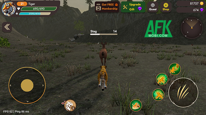 Immortal Tiger: MMORPG đưa bạn bắt đầu hành trình trở thành thú săn mồi tối thượng 0