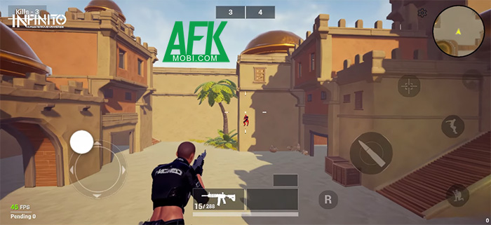 Infinito Battlegrounds game hành động TPS trực tuyến theo phong cách 1v1 độc đáo 1