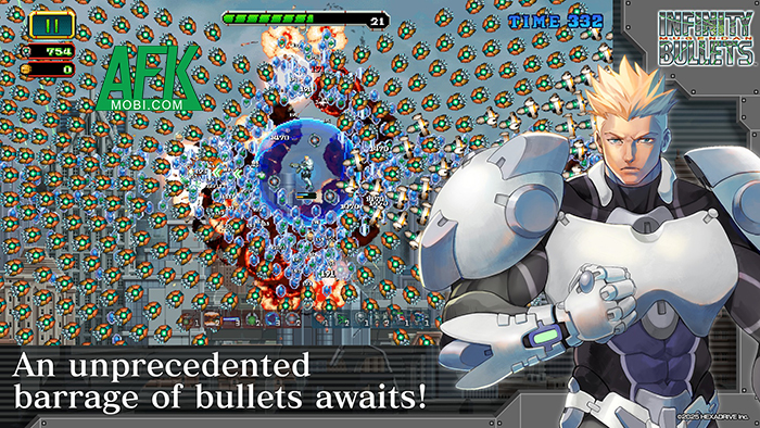 Bảo vệ Trái Đất trước thế lực xâm lược ngoài không gian tại game INFINITY BULLETS 1