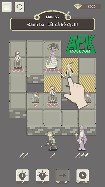 IQ Dungeon game giải đố thử thách khả năng suy luận có hỗ trợ sẵn ngôn ngữ Tiếng Việt 0