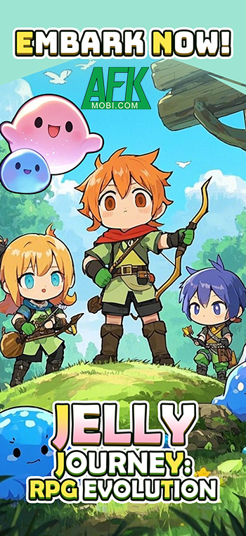 Jelly Journey: RPG Evolution cho bạn khởi đầu cuộc hành trình trong vai một khối thạch 0