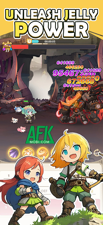 Jelly Journey: RPG Evolution cho bạn khởi đầu cuộc hành trình trong vai một khối thạch 2