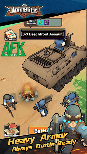 Trực tiếp điều động lực lượng quân đội của mình trong game chiến thuật Joint Blitz 0