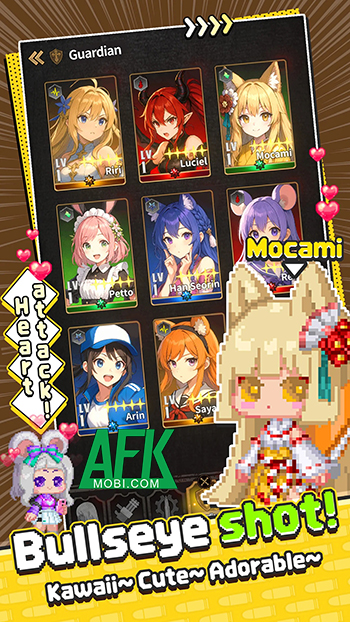 Cùng cô nàng vệ binh cầm súng tiêu diệt bọn quái vật trong game Just One Shot: Idle RPG 4