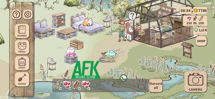 Hồi sinh vùng đất ngập nước cho những chú ếch trong game Kamaeru: A Frog Refuge Mobile 0