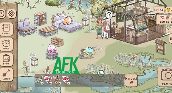 Hồi sinh vùng đất ngập nước cho những chú ếch trong game Kamaeru: A Frog Refuge Mobile afkmobi kamaeruafrogrefuge 1jpg