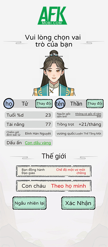 Khai Tông Lập Phái mời người chơi gầy dựng một gia tộc của riêng mình 0