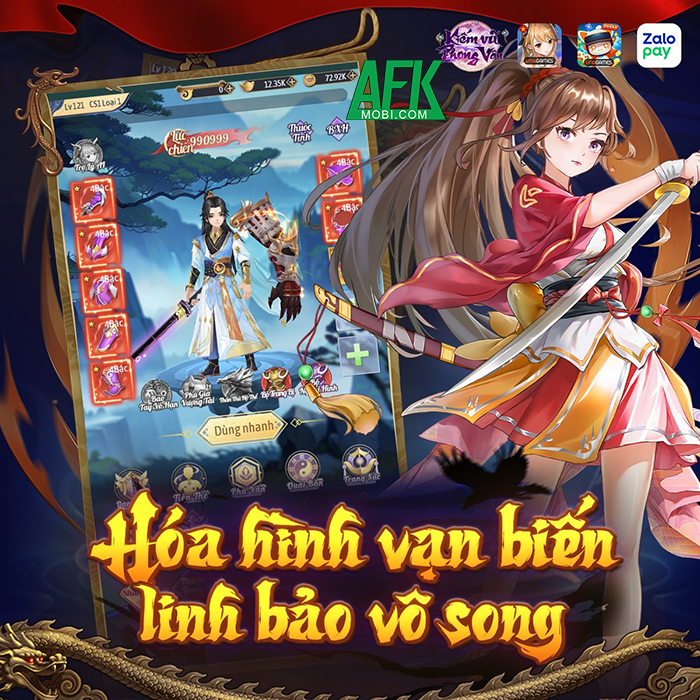 Game mới Kiếm Vũ Phong Vân ra mắt trên cổng Chơi Ngay VNG 2
