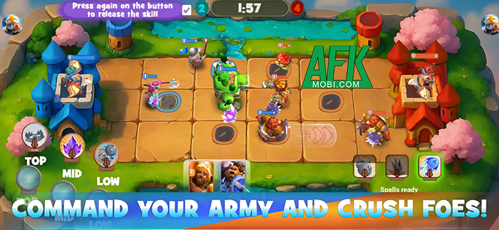 Sử dụng các tay sai để đánh bại đối thủ trong game chiến thuật PvP Kingdoms Collide Mobile 0 Sử dụng các tay sai để đánh bại đối thủ trong game chiến thuật PvP Kingdoms Collide Mobile 0