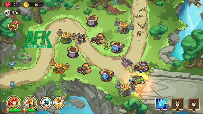 King of Defense 5: TD Games trò chơi thủ tháp với đồ họa hoạt hình ngộ nghĩnh 2 King of Defense 5: TD Games trò chơi thủ tháp với đồ họa hoạt hình ngộ nghĩnh 2