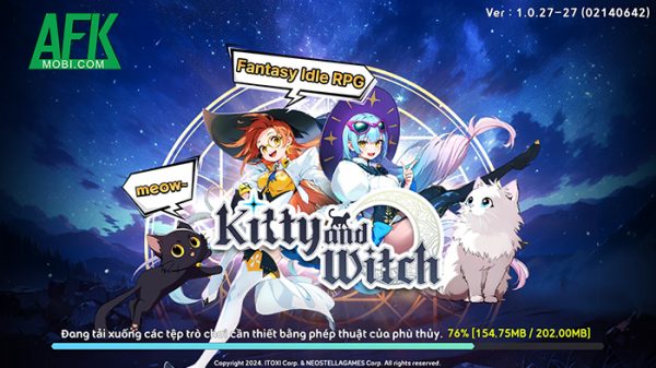 Mẹo để chơi tốt game Kitty and Witch vừa mới ra mắt gói ngôn ngữ tiếng Việt afkmobi kitty and with huong dan choi anh 1jpg