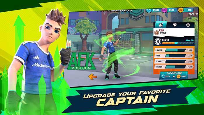 Gầy dựng đội bóng với những cầu thủ độc đáo trong game Kings League Clash of Captains 4