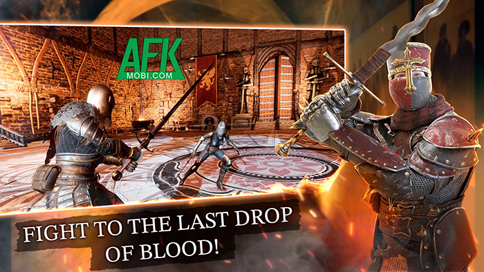 So tài trong những trận chiến đối kháng thời Trung Cổ tại Knight Arena: Sword Fight Game 2