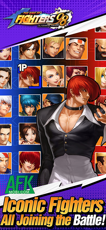 KOF98 Infinite Fighting game đấu tướng rảnh tay màn hình dọc lấy chủ đề từ Quyền Vương 0