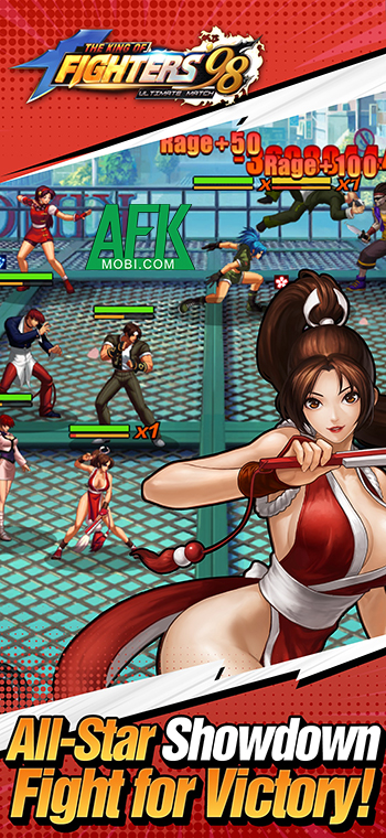 KOF98 Infinite Fighting game đấu tướng rảnh tay màn hình dọc lấy chủ đề từ Quyền Vương 1