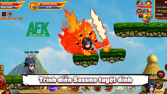 Làng Lá Origin 2 - Rise of Konoha game nhập vai trực tuyến màn hình ngang lấy chủ đề Naruto 3