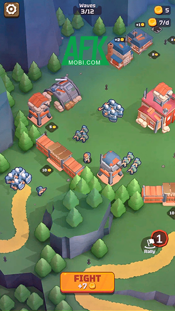 Gầy dựng đồng thời bảo vệ khu căn cứ trước bọn thây ma tại game Last Dawn: Zombie Siege 2