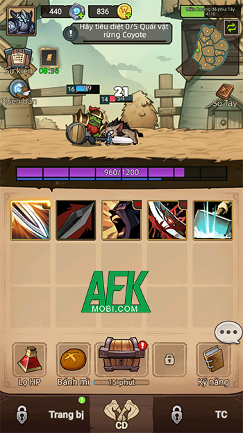 Legend Clash: Dungeon Warriors cho game thủ phát triển chiến binh tộc Orc của mình 0