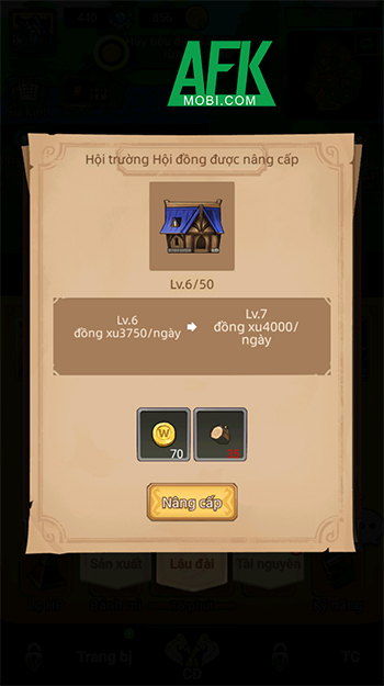 Legend Clash: Dungeon Warriors cho game thủ phát triển chiến binh tộc Orc của mình 4