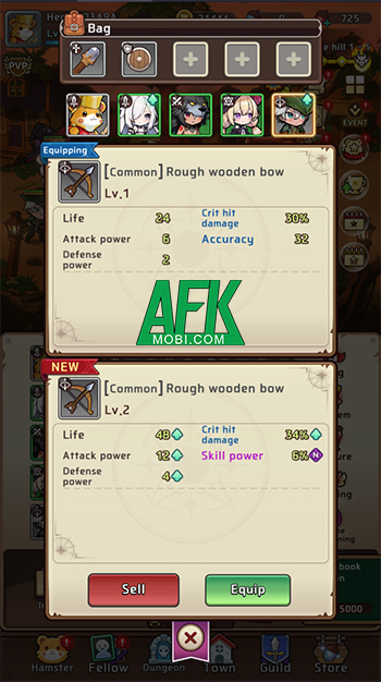 Cùng các nhân vật biểu tượng của lịch sử cứu lấy thế giới với game Legend of Hamster: Idle RPG 1