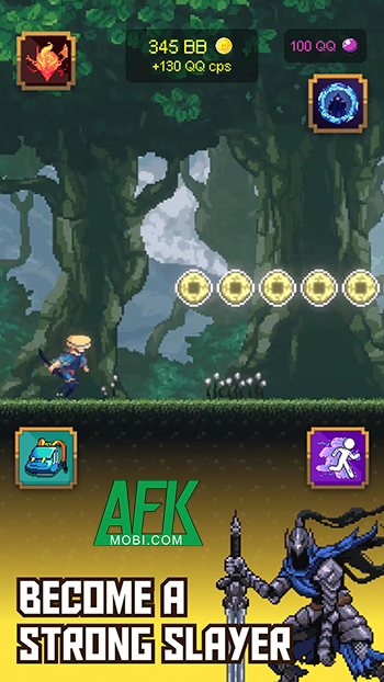 Phát triển nhân vật của bạn trở thành chiến binh tối thượng tại Legend of Slayer: Pixel RPG 2