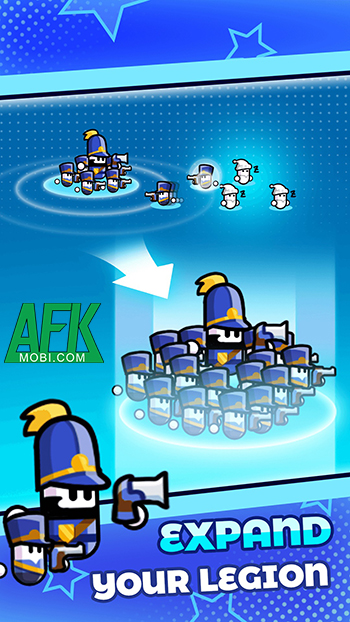 Cạnh tranh trong việc chỉ huy quân đoàn của mình chiến đấu sinh tồn tại Legion Clash 0