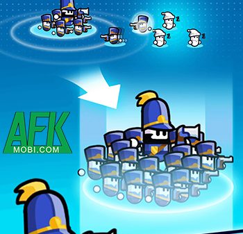 Cạnh tranh trong việc chỉ huy quân đoàn của mình chiến đấu sinh tồn tại Legion Clash afkmobi legionclash 1jpg