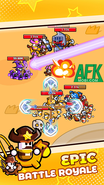 Cạnh tranh trong việc chỉ huy quân đoàn của mình chiến đấu sinh tồn tại Legion Clash 1