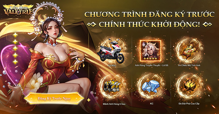 Liên Minh Valkyrie mở đăng ký trước tại Việt Nam – Ưu đãi độc quyền cho game thủ Việt 0 Liên Minh Valkyrie mở đăng ký trước tại Việt Nam – Ưu đãi độc quyền cho game thủ Việt 0